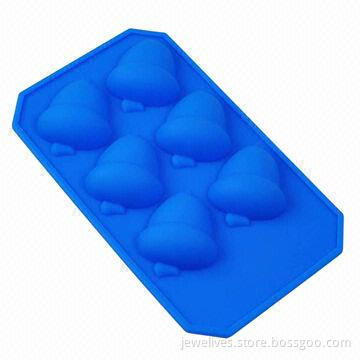 6 pine nuts silicone chocolate molds